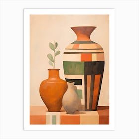 Three Vases Art Print