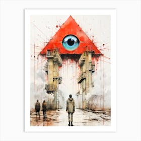 Eye Of The Beholder book poster Art Print