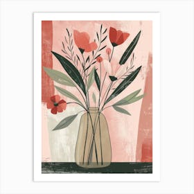 Flowers In A Vase 61 Art Print