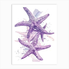 Watercolor Starfish 5 Art Print