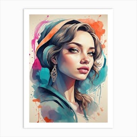 Woman 4 Art Print