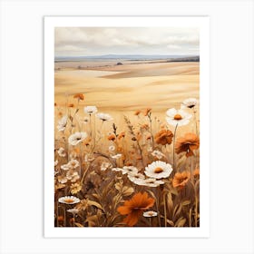 Field Of Flowers Art Print