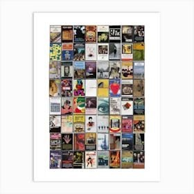 Liverpool Music Print - Retro Cassette Covers Art Print