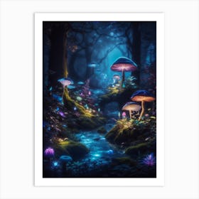 Fairy Forest 3 Art Print