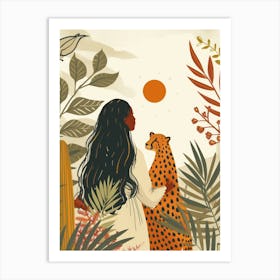 Cheetah 75 Art Print