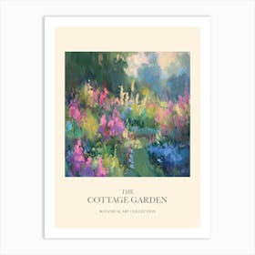 Cottage Garden Poster Wild Garden 2 Art Print