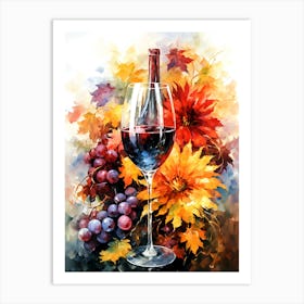 Vineyard Elegance Art Print