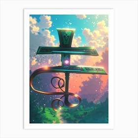 Hope Cross 6 Art Print