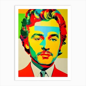 Richard Burton Colourful Pop Movies Art Movies Art Print