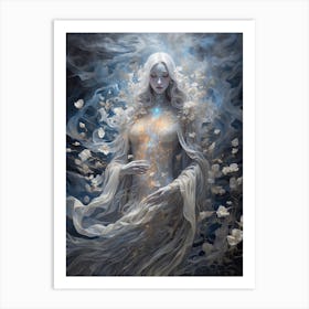 Angel Of The Sky Art Print