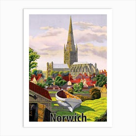 Norwich, England Art Print