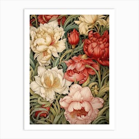 Peonies 42 Art Print