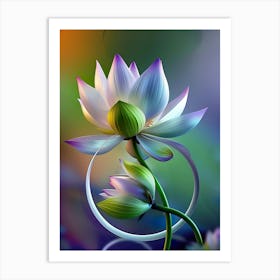 Lotus Flower 156 Art Print