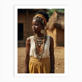 African Woman 2 Art Print