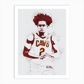 Collin Sexton Cleveland Cavaliers Art Print