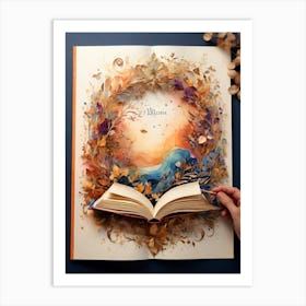 Book Art Art Print