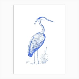 Heron Art Print