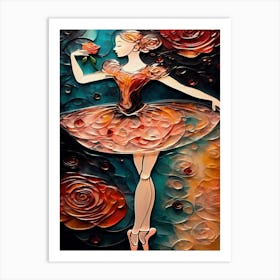 Glass Ballerina 5 Art Print