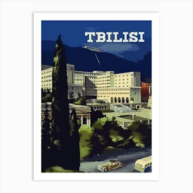 Tbilisi, Medical State University, Georgia Art Print