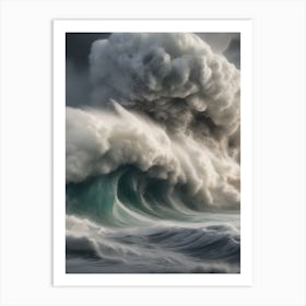 Wall Of Water Art Print