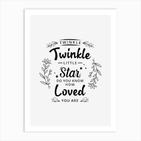 Twinkle Twinkle Little Star Art Print