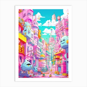 Cityscape 4 Art Print