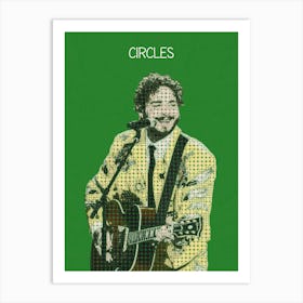 Circles Post Malone Art Print