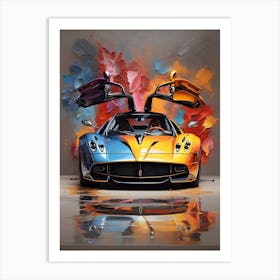 F1 Supercar Art Print