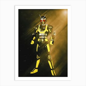 Light Of Heroes ― Kamen Rider Black Rx Robo Art Print