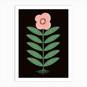 Pink Flower Art Print