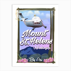 Mount St Helens Washington Art Print