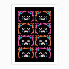 Panther Cat Art Print