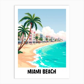 Miami Beach Art Print