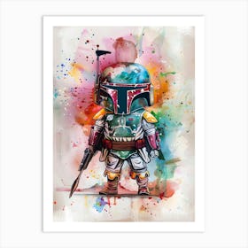 Boba Fett Star Wars Art Print