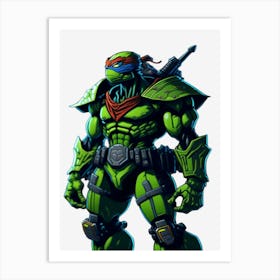 Teenage Mutant Ninja Turtles 12 Art Print