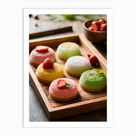 Asian Desserts 1 Art Print