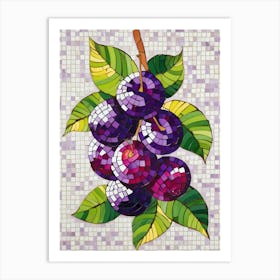 Plums Art Print