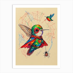 Hummingbird 20 Art Print