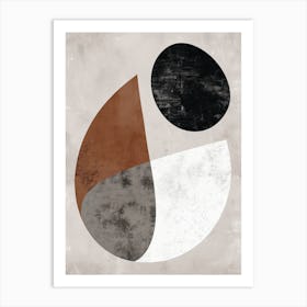 Stavanger Stone Park Bauhaus Minimalist Art Print