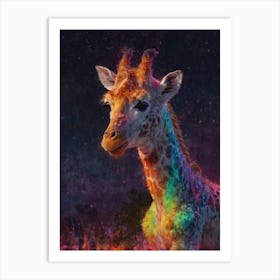 Giraffe 87 Art Print