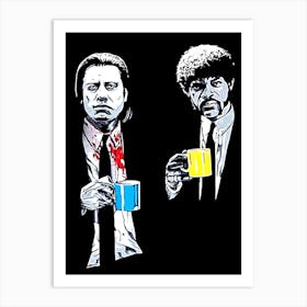 Pulp Fiction movie 3 Art Print