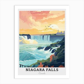 Niagara Falls Canada Travel Art Print