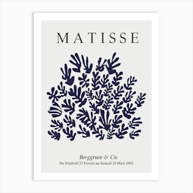 Matisse Minimal Cutout 9 Art Print