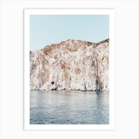 Coastal Masterpiece, Milos Art Print