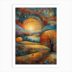 Sunset 4 Art Print