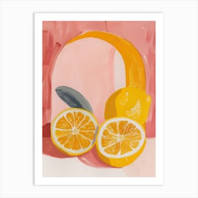 lemon Italy print 1 Art Print