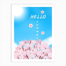 Cherry Blossom Art Print