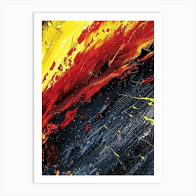 Abstract Painting 1547 Art Print