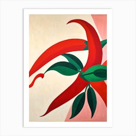 Chili Peppers Art Print