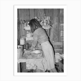 Untitled Photo, Possibly Related To Mexican Girl, Crystal City, Texas By Russell Lee Art Print